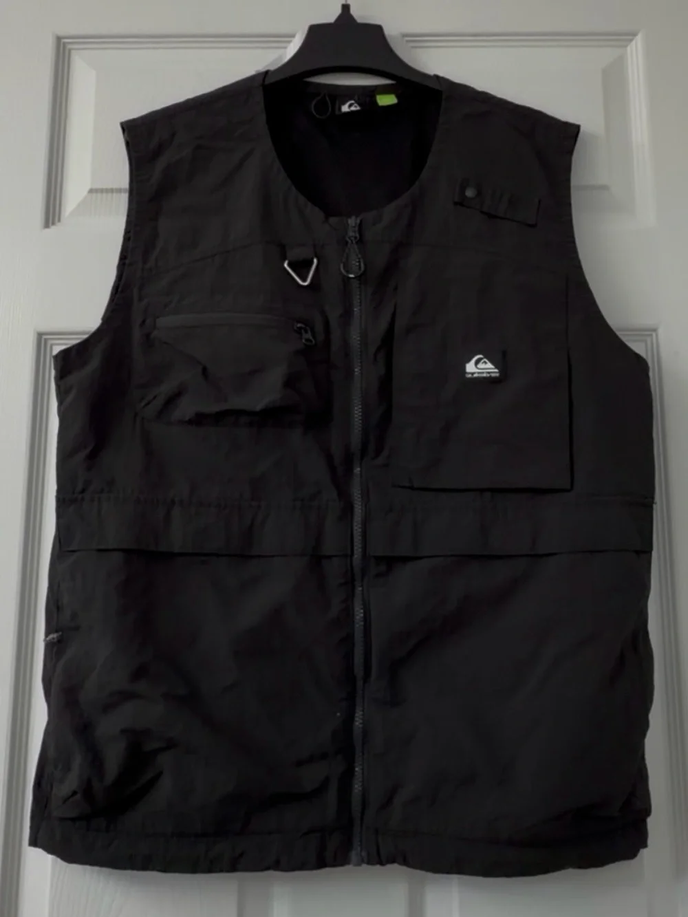 Quiksilver Men’s Black Utility Vest M (New Without Tag)